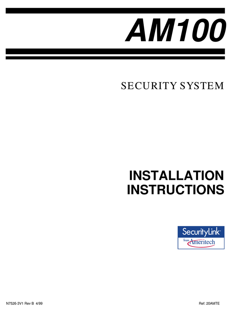 AMERITECH AM100 installation instructions