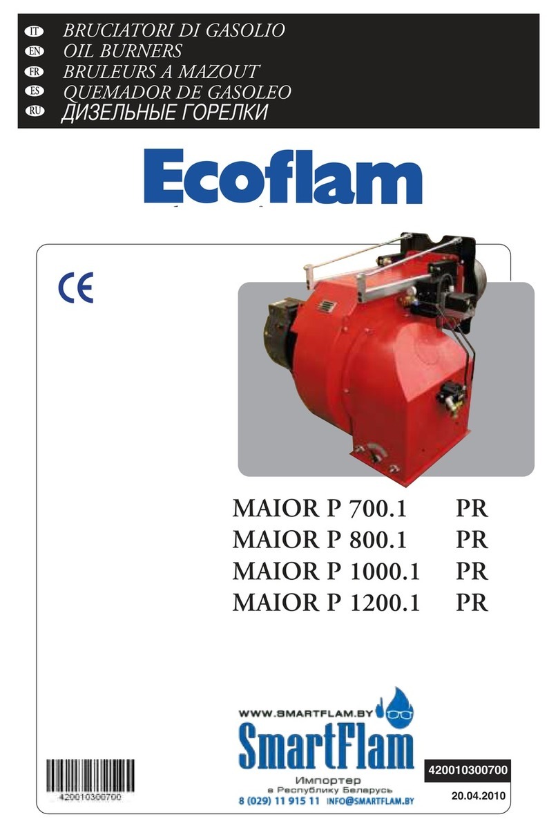 Ecoflam MAIOR P 700.1 User manual