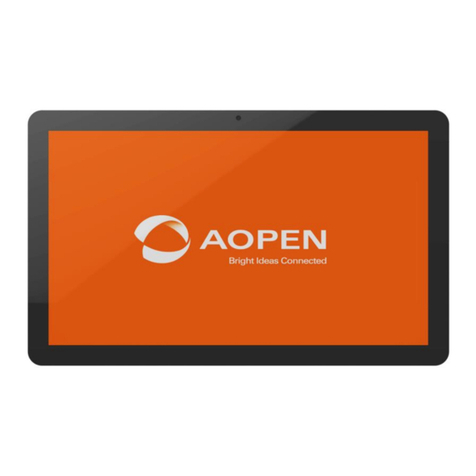AOpen eTILE WT24M-FI User manual