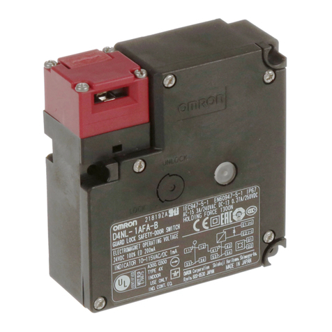 Omron D4NL-1AFA-B User manual
