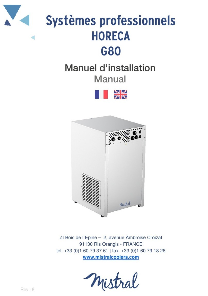 Mistral Horeca G80 manual Mistral Horeca G80 manual