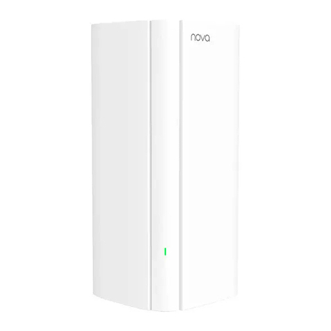 Tenda Nova MX6 Quick installation guide