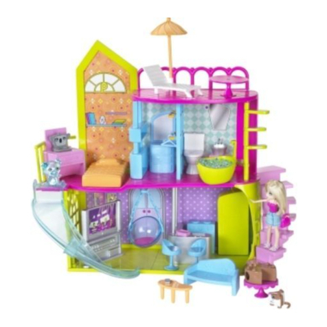 Mattel polly pocket T4251 User manual Mattel polly pocket T4251 User manual