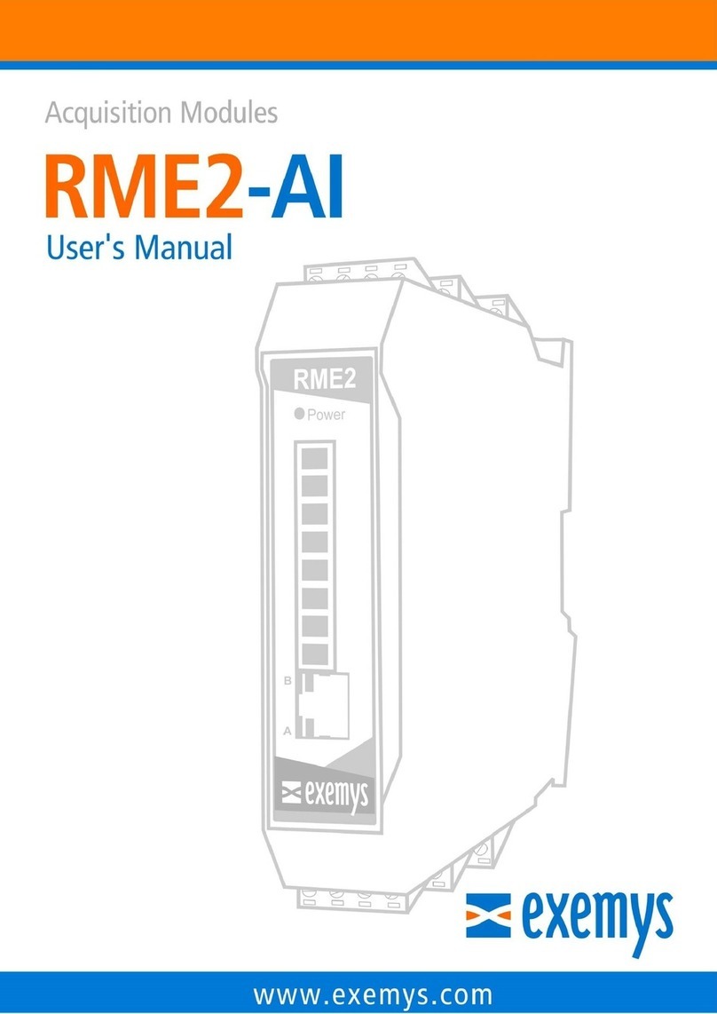 exemys RME2-AI user manual exemys RME2-AI user manual