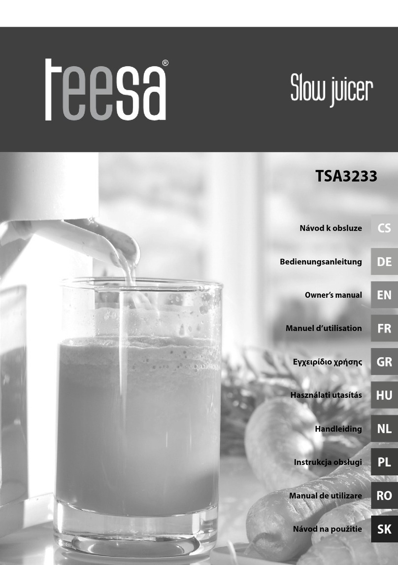 Teesa TSA3233 User manual