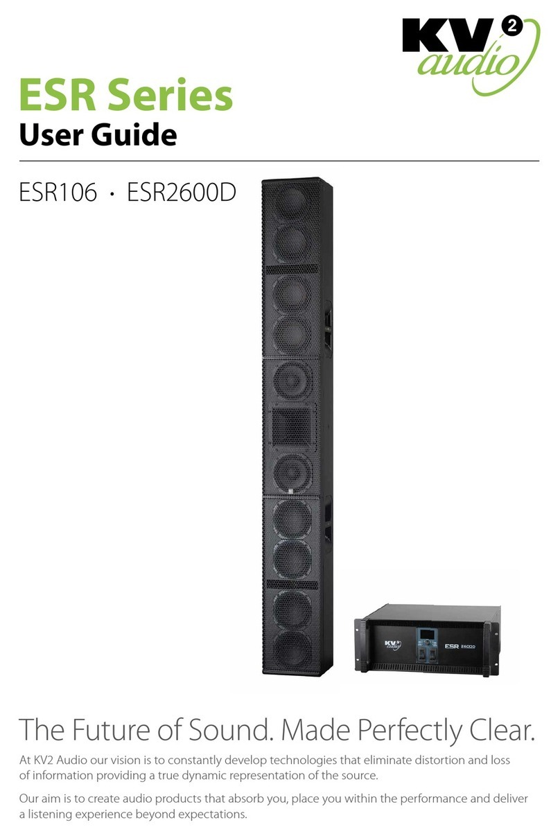 KV2 Audio ESR106 manual