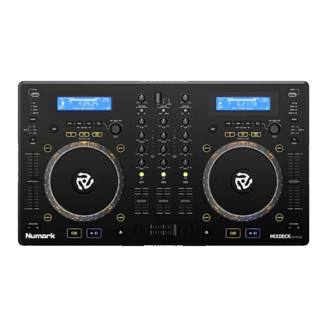 Numark MIXDECK EXPRESS BLACK User manual