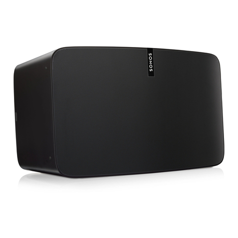 Sonos PLAY:5 gen 1 Product guide