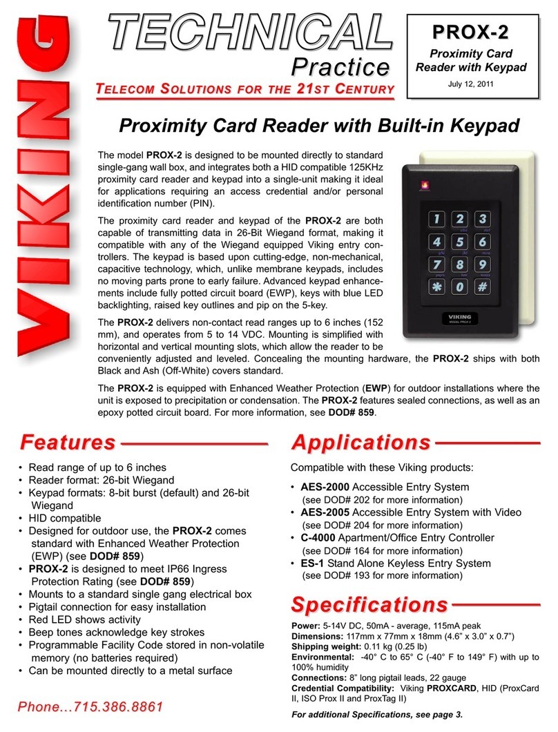Viking PROX-2 Technical practice