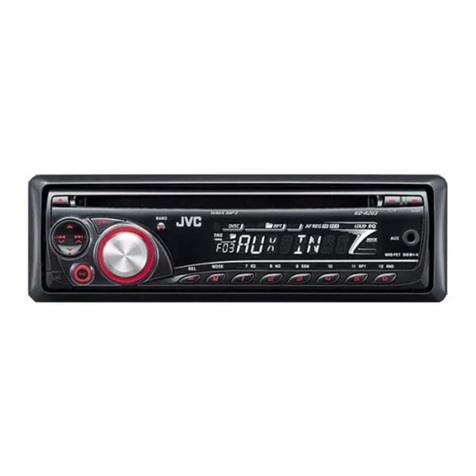 JVC KD-R203 User manual