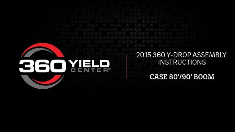 360 YIELD CENTER 360 Y-DROP User manual