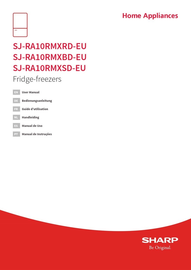 Sharp SJ-RA10RMXRD-EU user manual