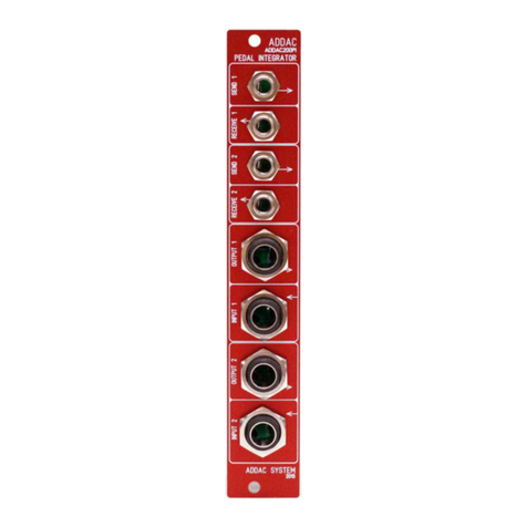 ADDAC System ADDAC200PI User manual