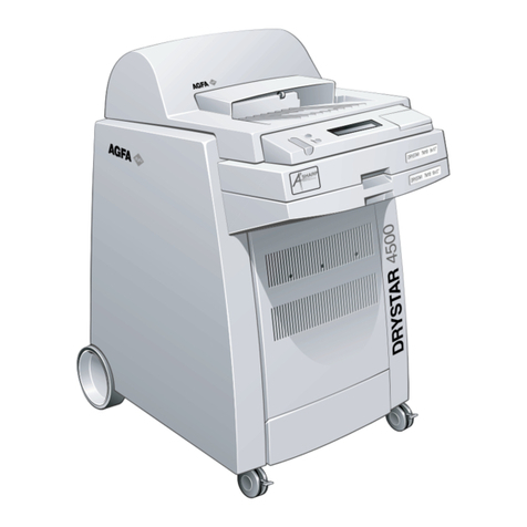 AGFA Drystar 4500 Plug & Play User manual AGFA Drystar 4500 Plug & Play User manual