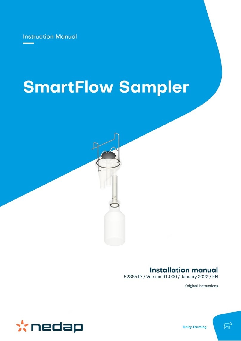 Nedap SmartFlow Sampler instruction manual Nedap SmartFlow Sampler instruction manual