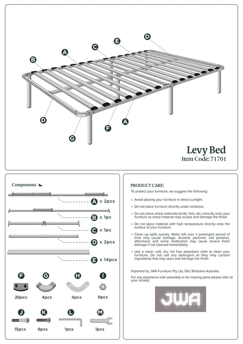JWA Levy 71701 quick start guide JWA Levy 71701 quick start guide