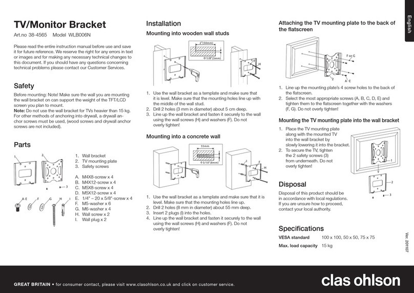 Clas Ohlson WLB006N manual