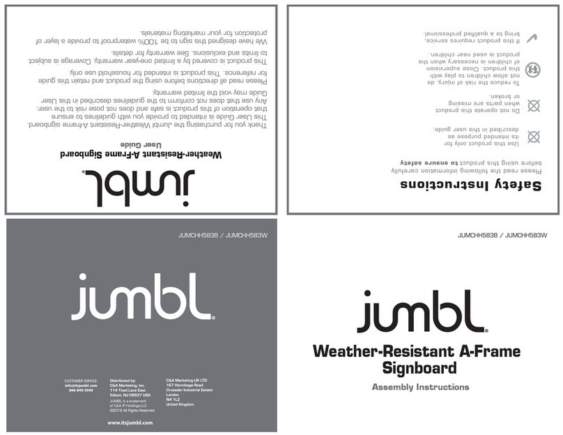 Jumbl JUMCHH583B user guide