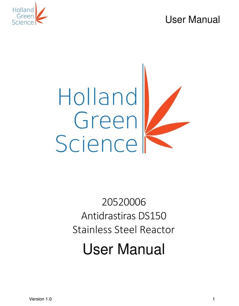 Holland Green Science Antidrastiras DS150 user manual