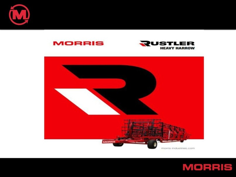 Morris RUSTLER HEAVY HARROW User manual