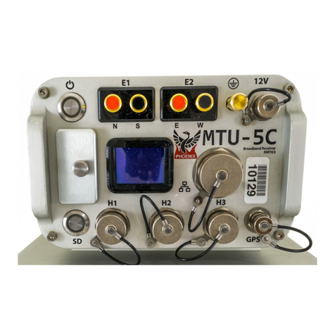 Phoenix Geophysics MTU-5C User manual