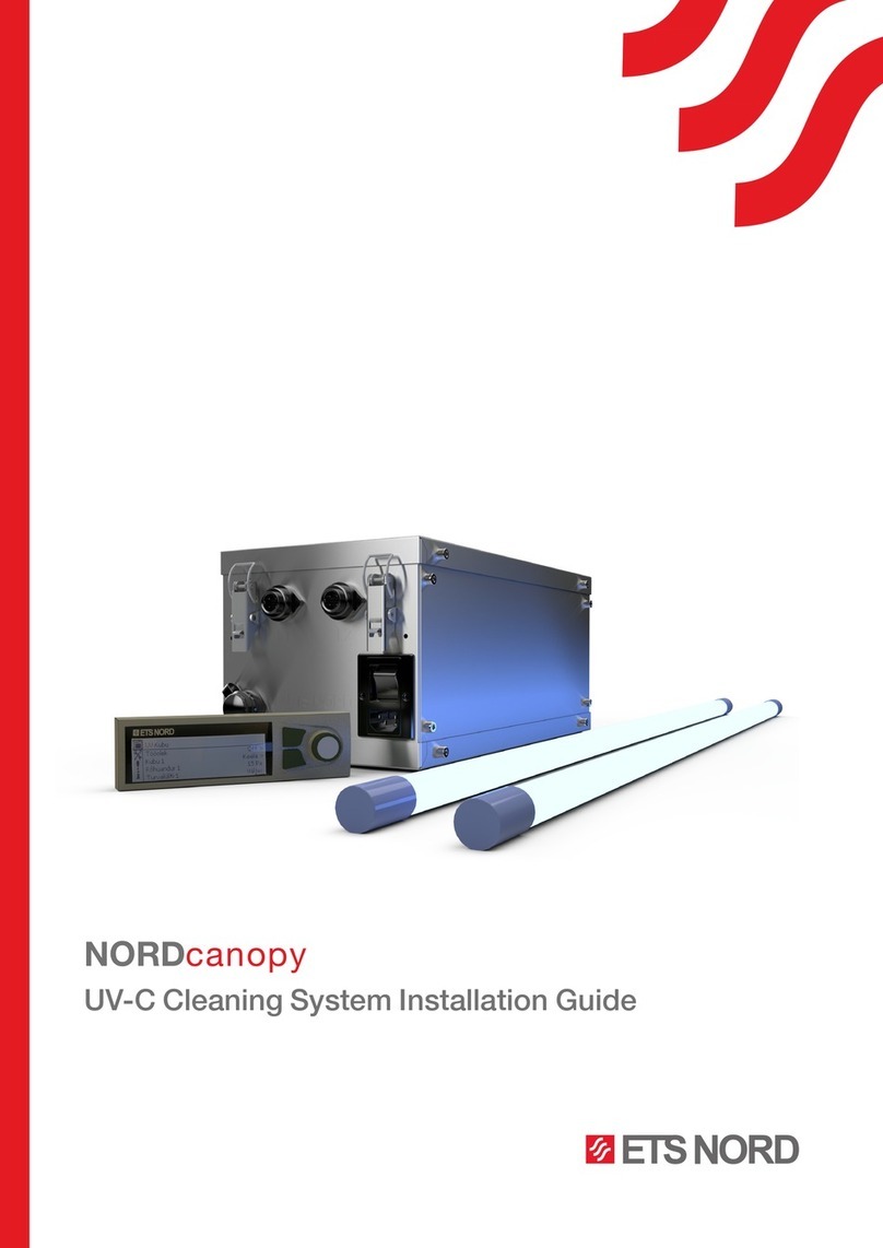 ETS NORD NORDcanopy User manual