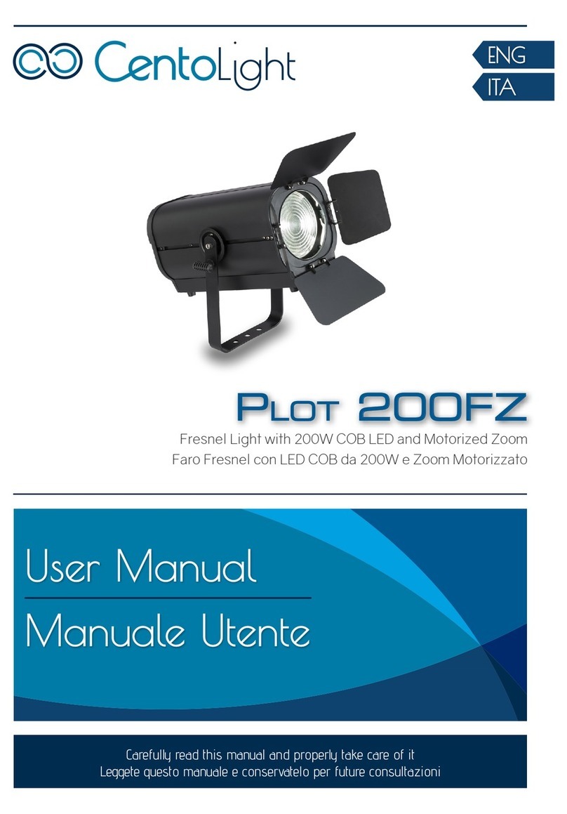 CentoLight Plot 200FZ user manual