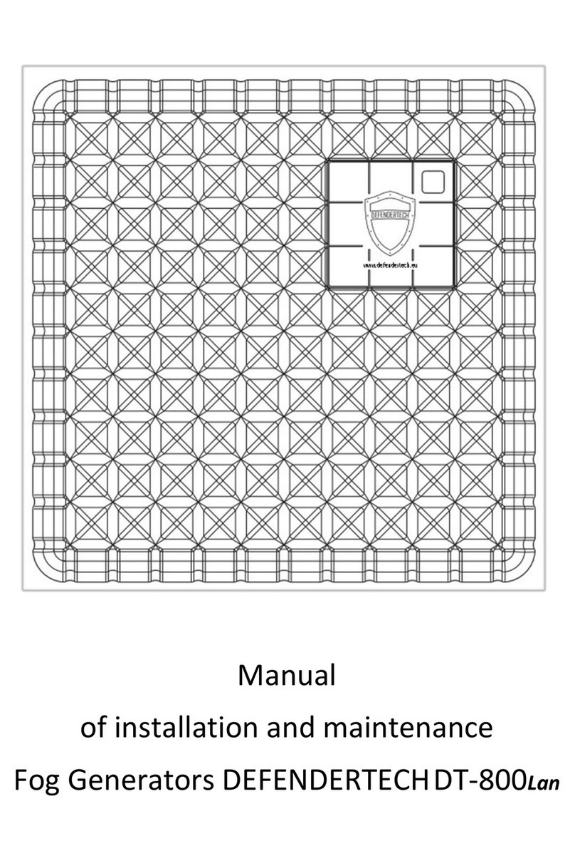 DEFENDERTECH DT-800Lan Installation and maintenance manual