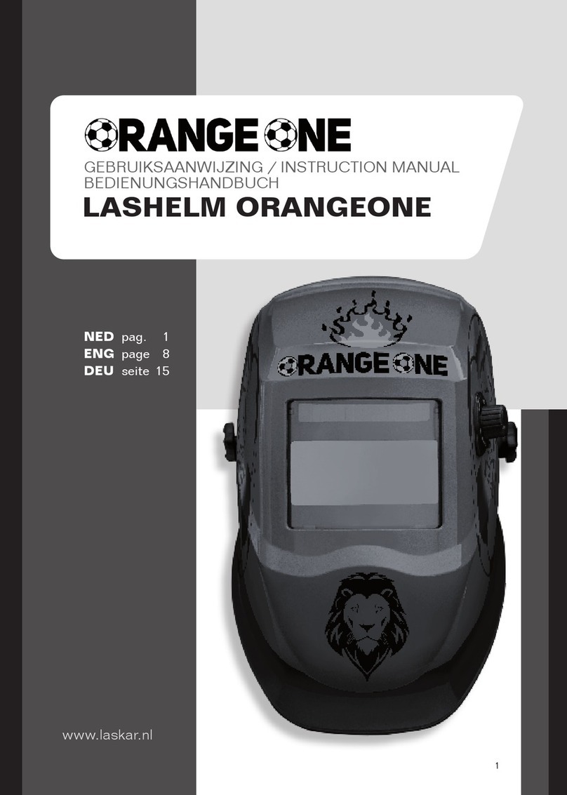 WELDKAR ORANGE ONE instruction manual