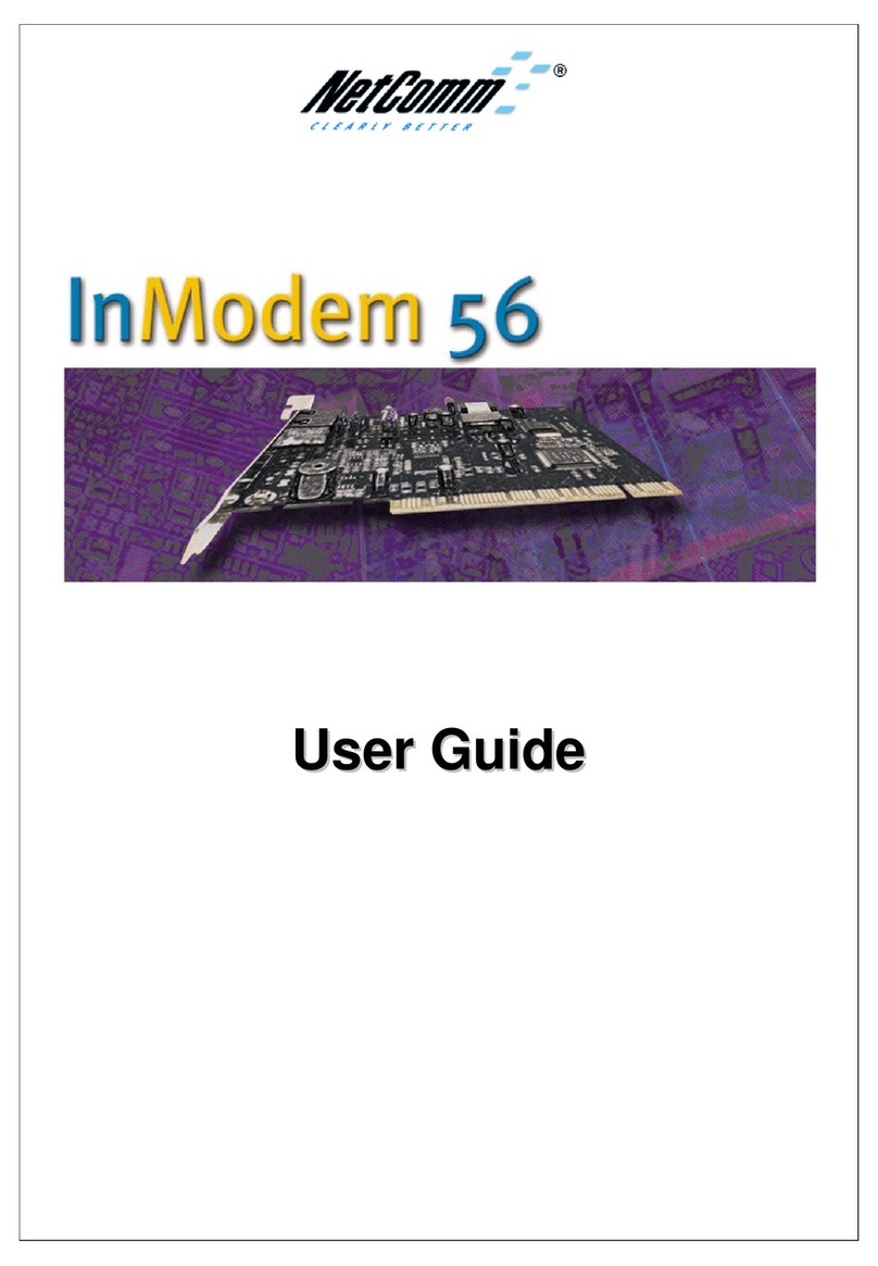 NetComm InModem 56 user guide