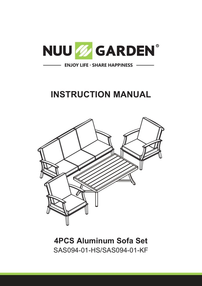 Nuu Garden SAS094-01-HS User manual