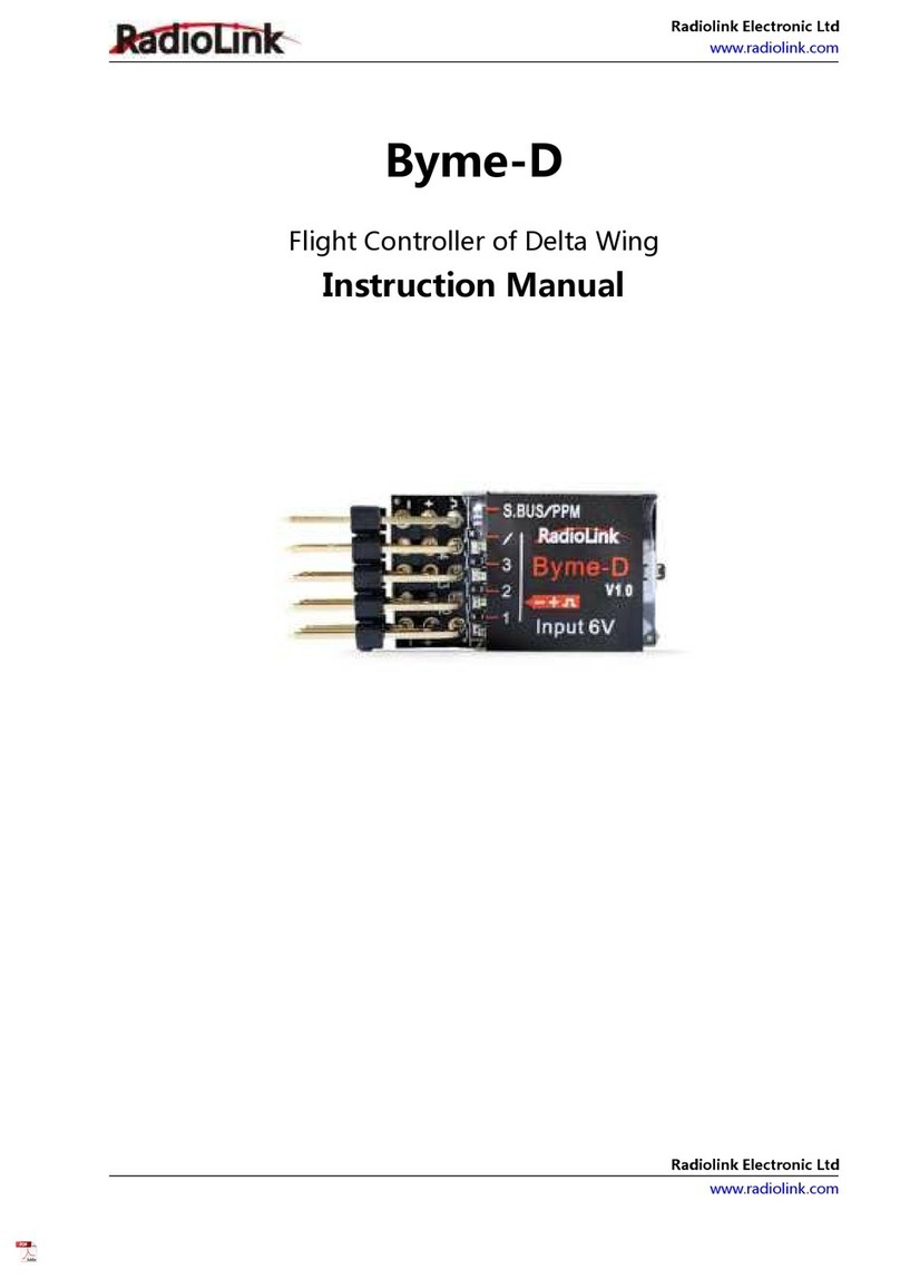 RadioLink BYME-D User manual RadioLink BYME-D User manual