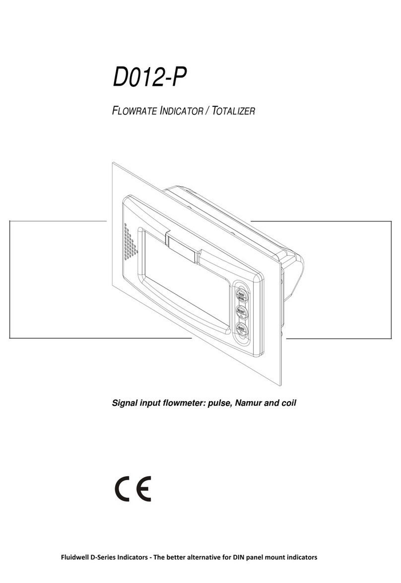 Fluidwell D Series User manual