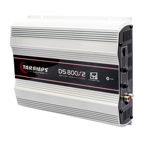 Taramp's DS800X2 instruction manual