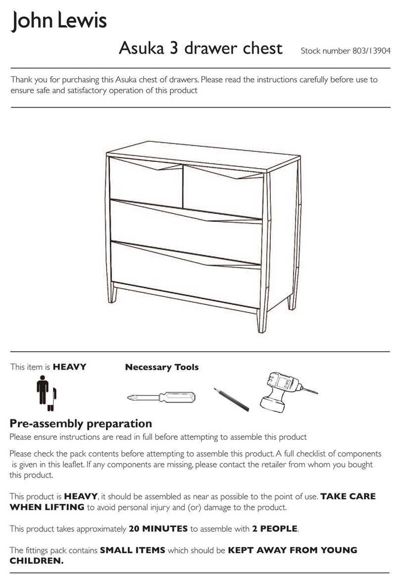 John Lewis Asuka 803/13904 quick start guide