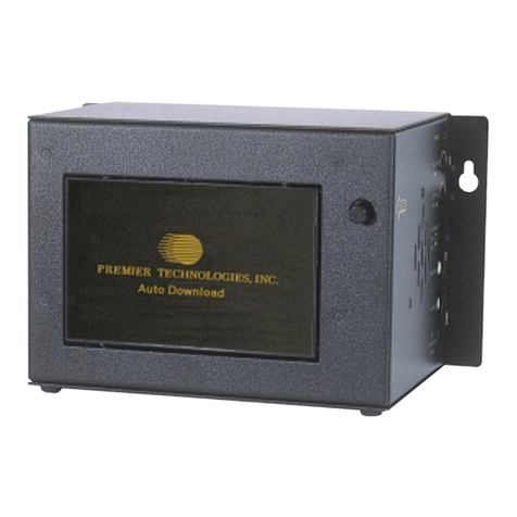 Premier Technology MPU 3200 Series Installation and operating instructions Premier Technology MPU 3200 Series Installation and operating instructions