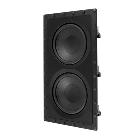 MartinLogan Dynamo IW-0 User manual