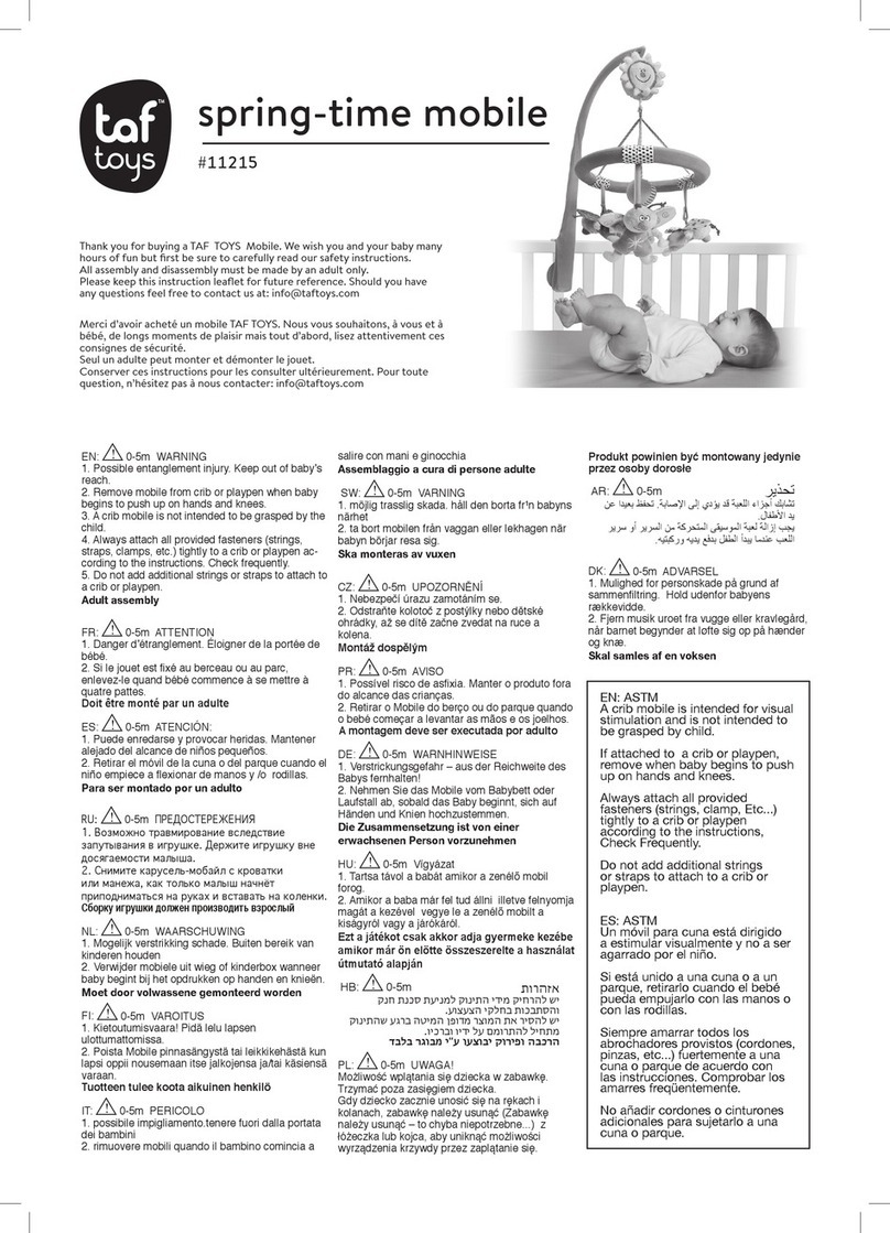 taf toys spring-time mobile quick start guide