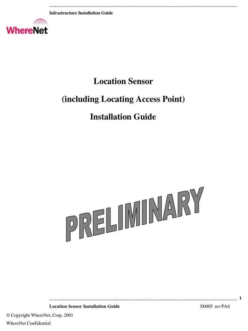 WhereNet LOS-4100 installation guide