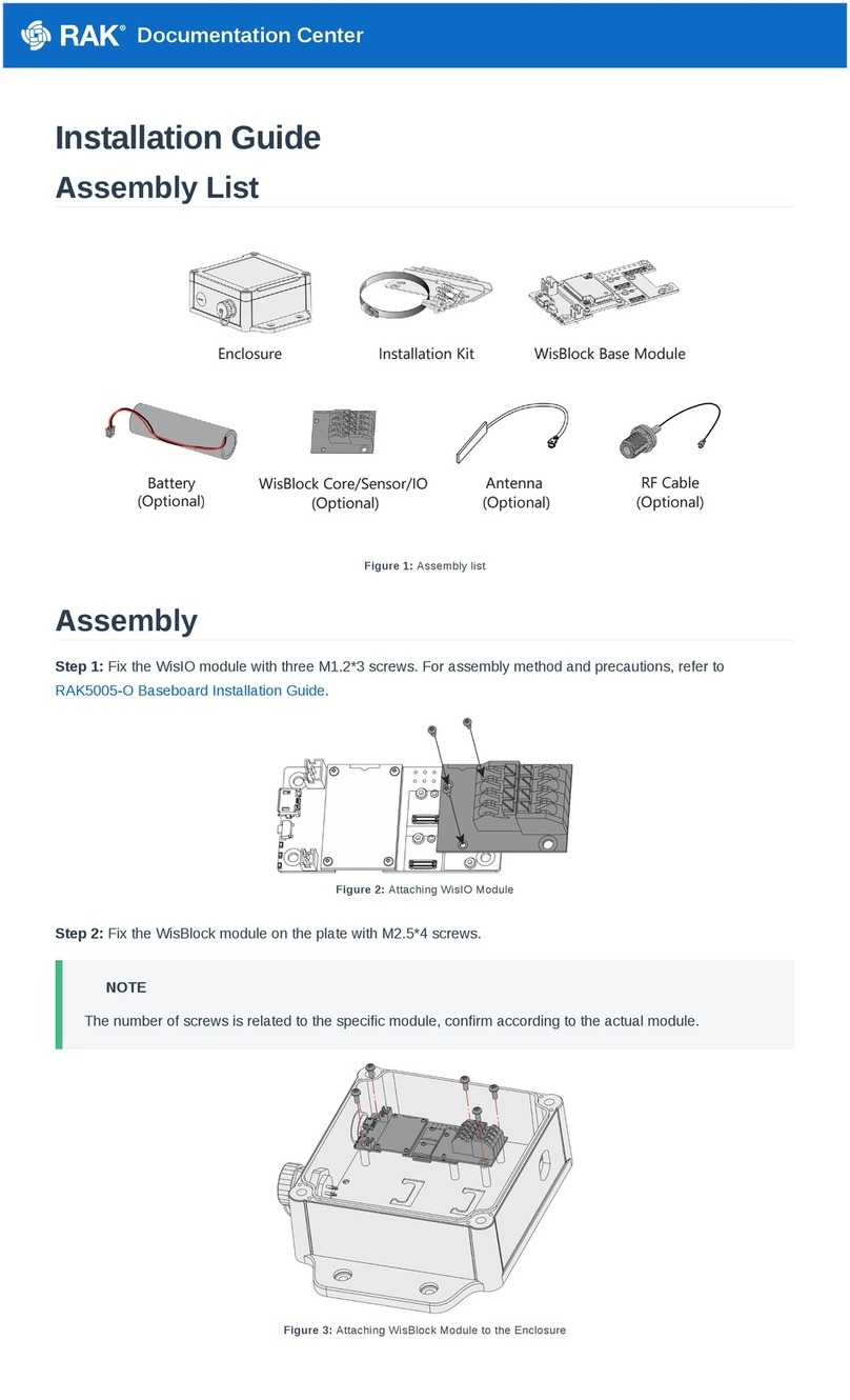 RAK WisBlock Kit 3 installation guide