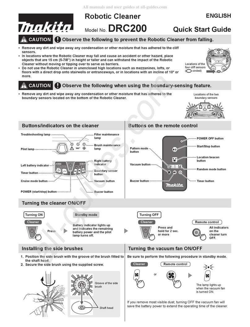Makita DRC200 quick start guide