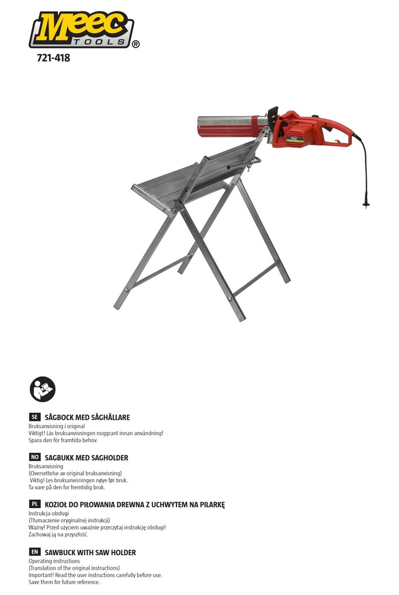 Meec tools 721-418 operating instructions Meec tools 721-418 operating instructions