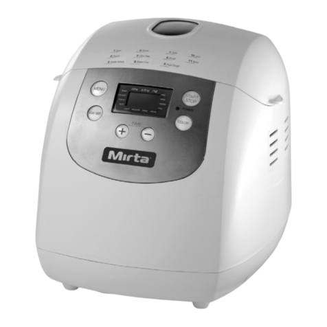 Mirta BM165 User manual