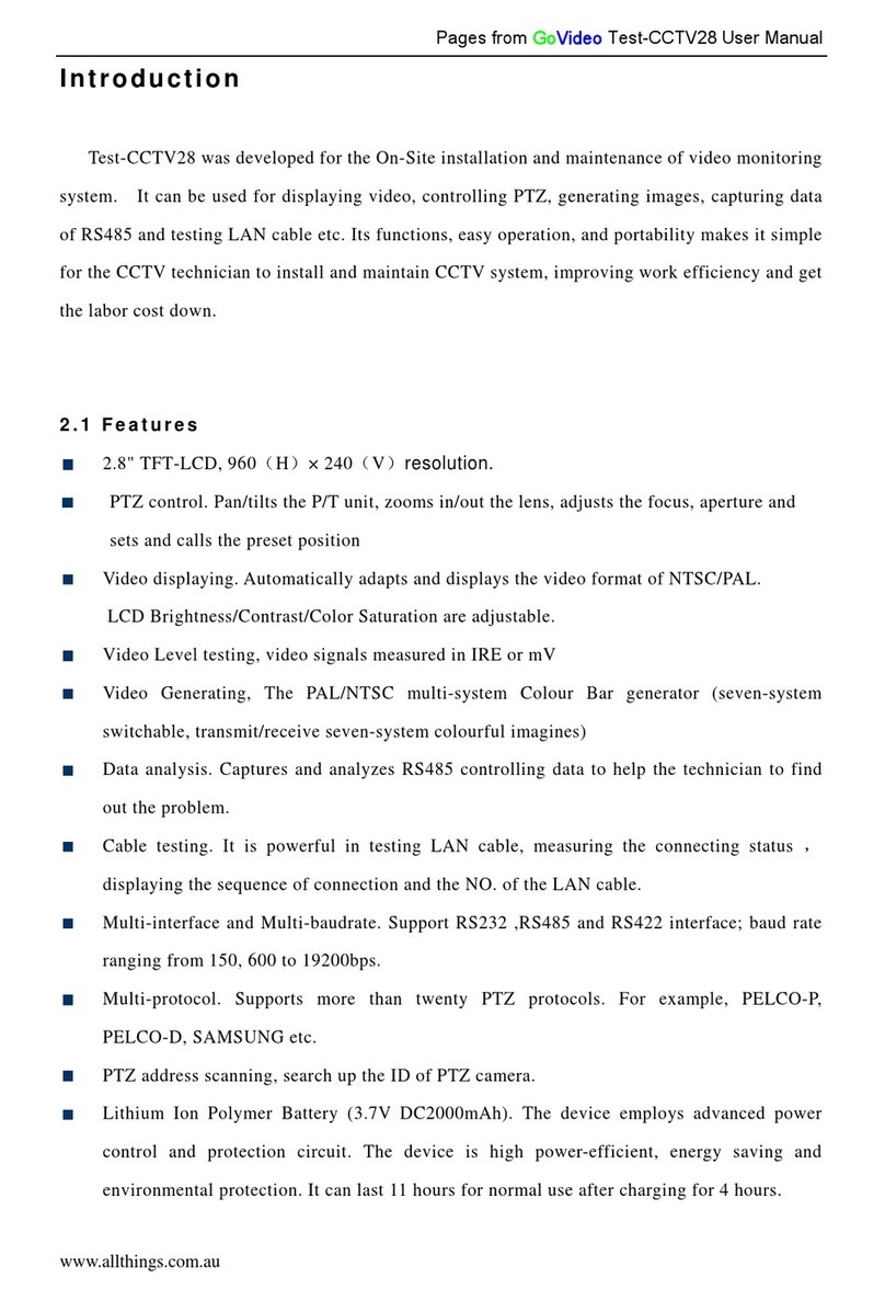 GoVideo CCTV28 user manual