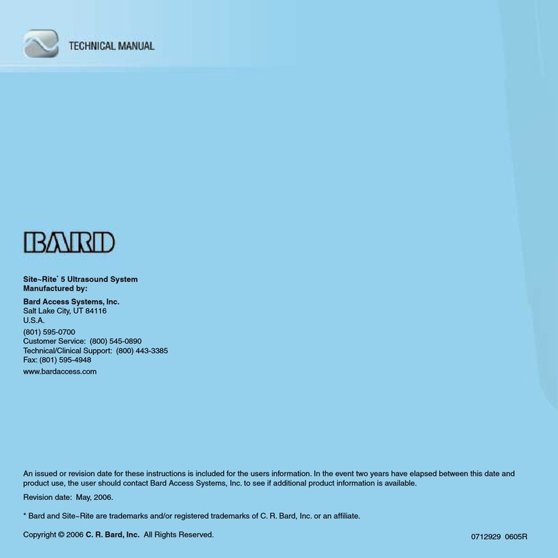 Bard Site-Rite 5 Technical manual