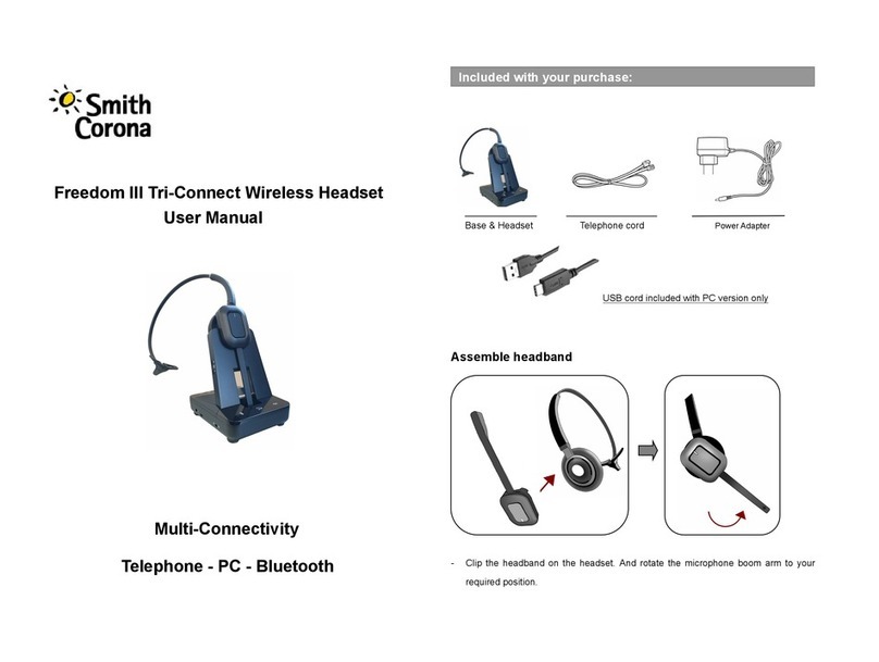 Smith Corona Freedom III user manual