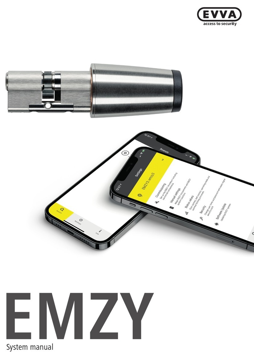 EVVA EMZY System manual