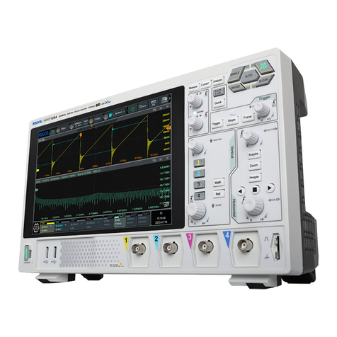 Rigol HDO1000 Series user guide