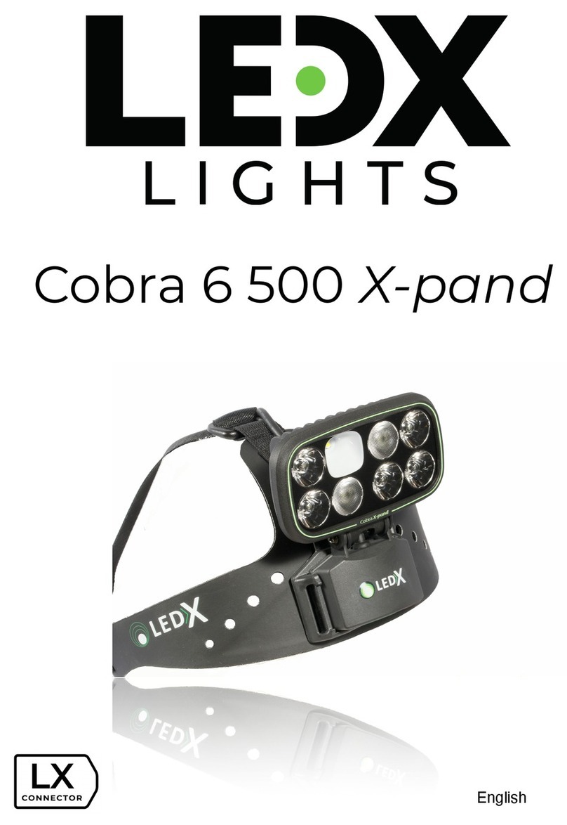 LEDX Cobra 6 500 X-pand manual