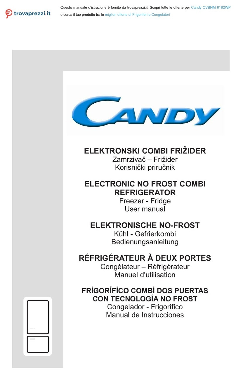 Candy CVBNM 6182WP user manual